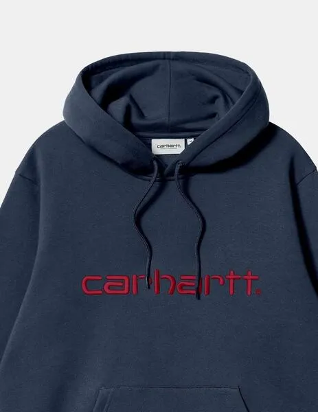 Sudadera Capucha CARHARTT SWEAT - Air Force Blue /