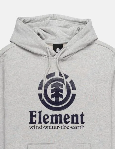 Sudadera Capucha ELEMENT VERTICAL - Mid Grey Heather