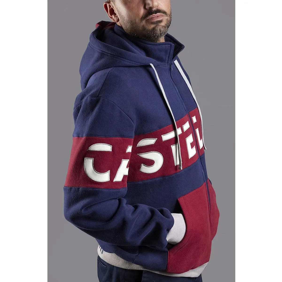 Sudadera Castellani Logo con Capucha