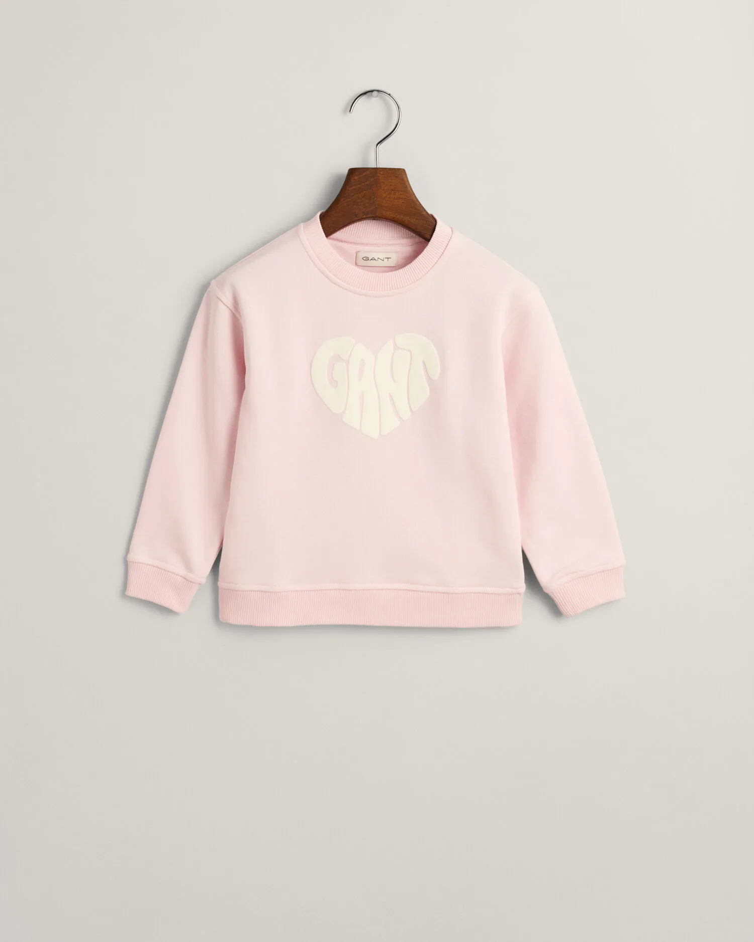 Sudadera de cuello redondo Heart Graphic Girls