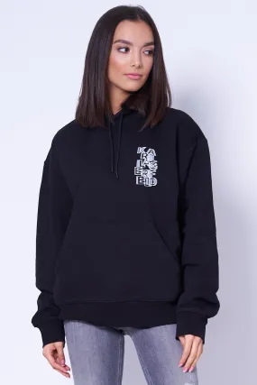 Sudadera de mujer KARL LAGERFELD capucha logo