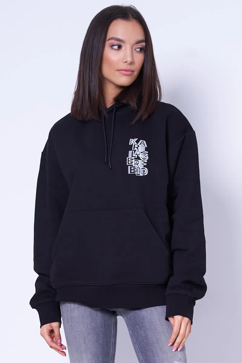 Sudadera de mujer KARL LAGERFELD capucha logo