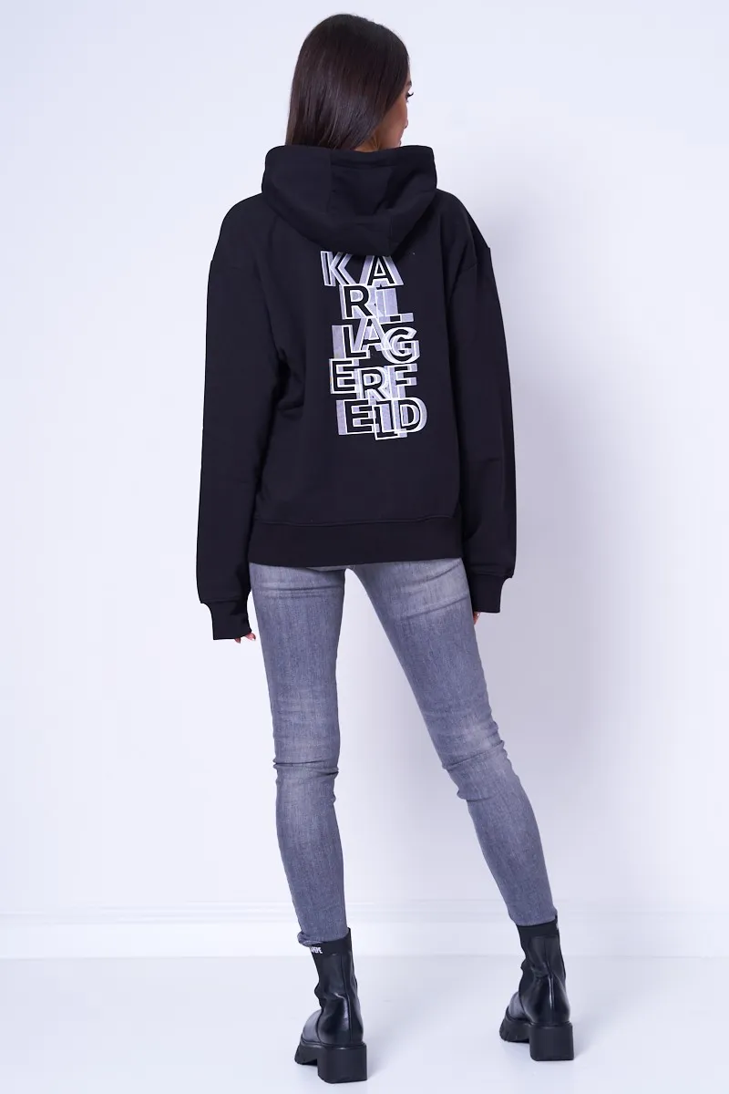 Sudadera de mujer KARL LAGERFELD capucha logo