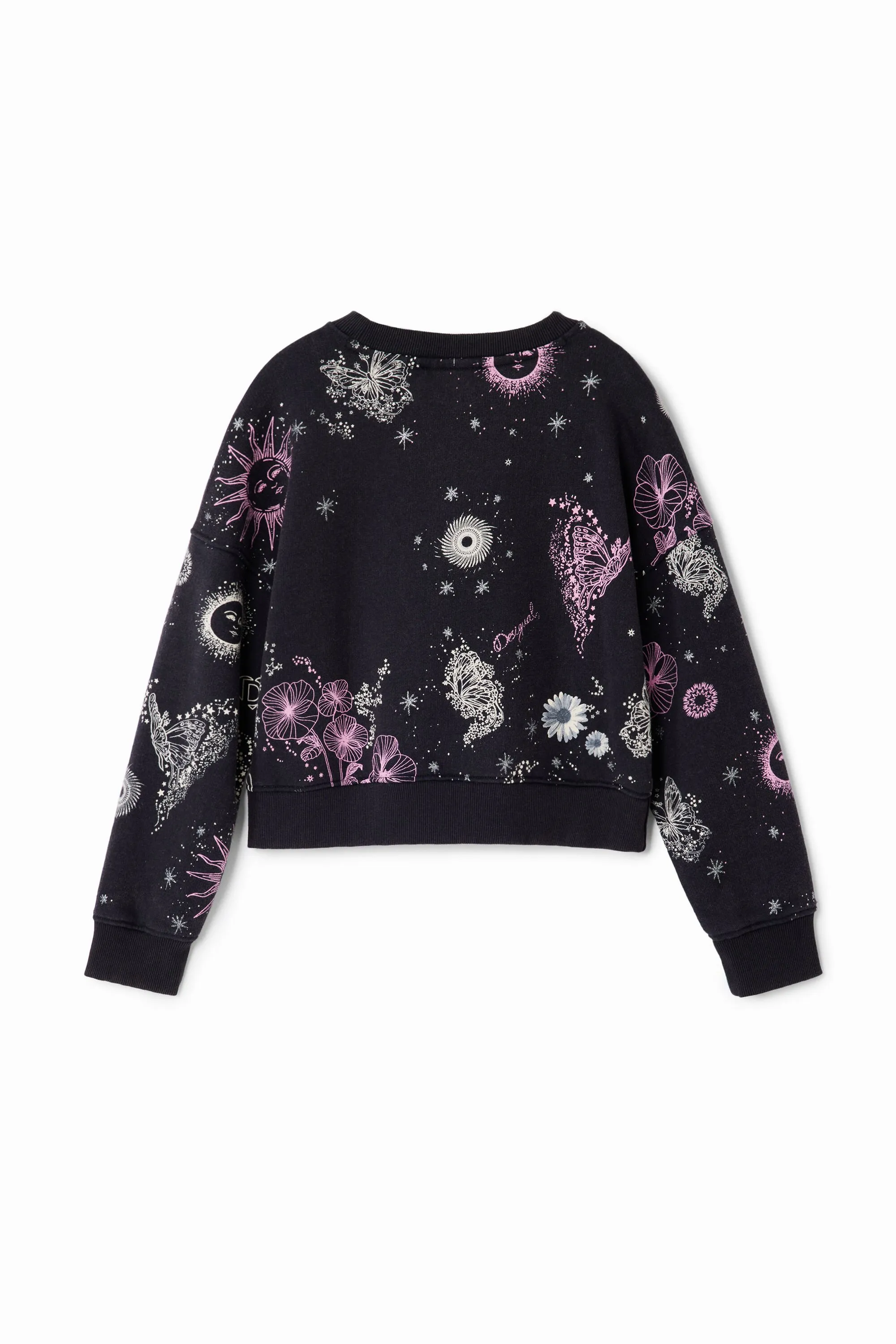 Sudadera flores universo