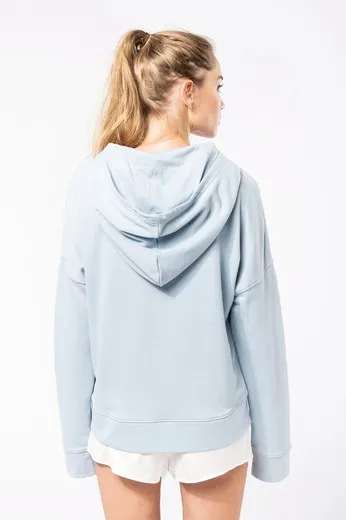 Sudadera Lounge Algodón Orgánico Con Capucha Mujer