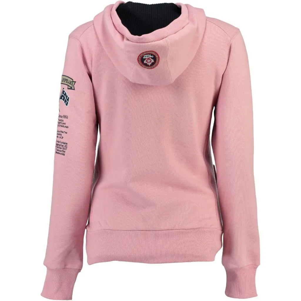 SUDADERA NIÑA GYRELLE  ROSA CLARO