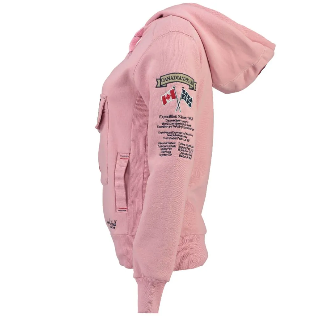 SUDADERA NIÑA GYRELLE  ROSA CLARO