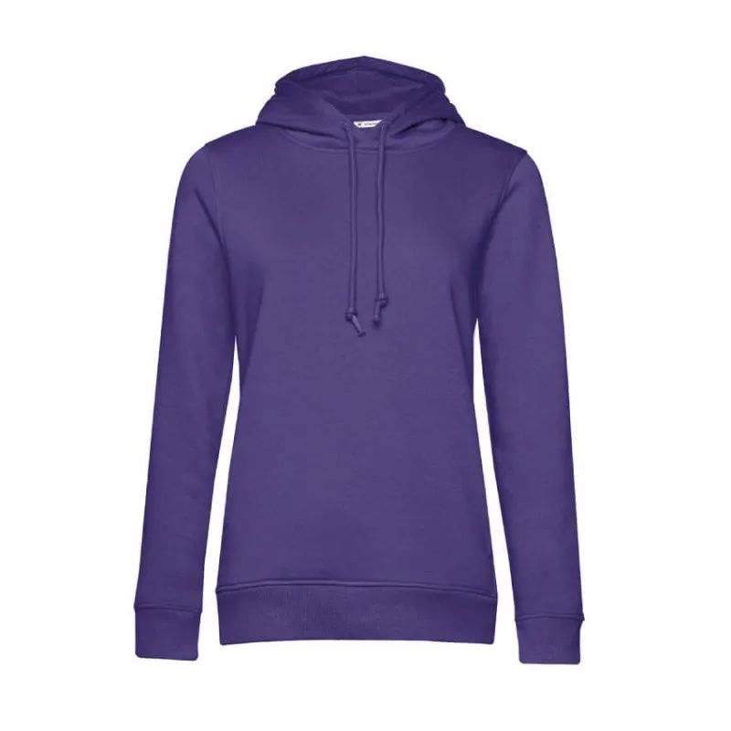 Sudadera orgánica Capucha Mujer Inspire de B&C