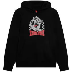 Sudadera Santa Cruz Youth Hood Check Gateway Hand Front