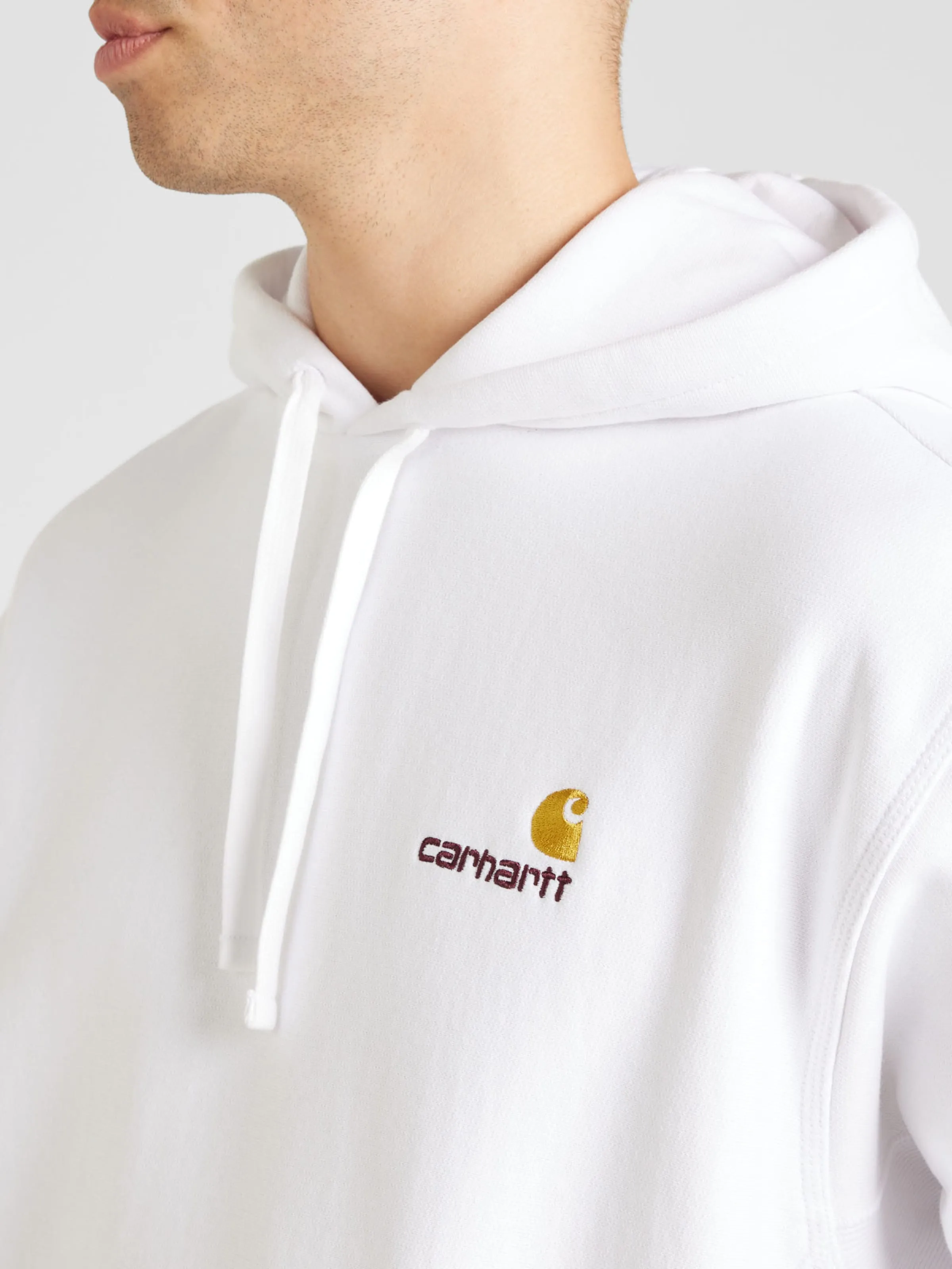 Sudadera 'American Script' Carhartt WIP en Blanco