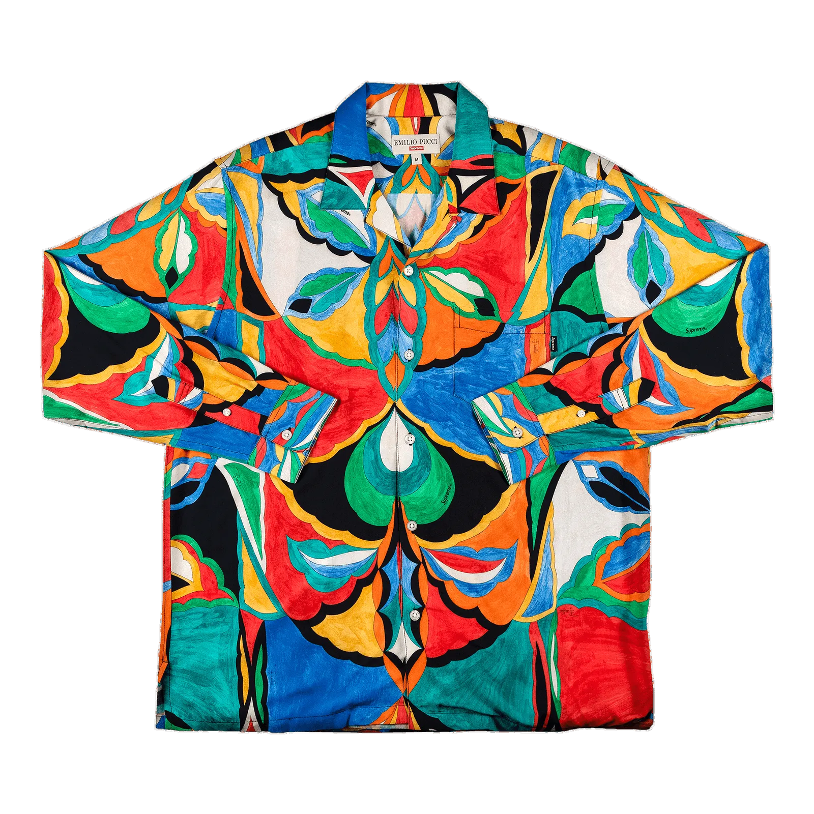 Supreme Emilio Pucci x Long-Sleeve Shirt