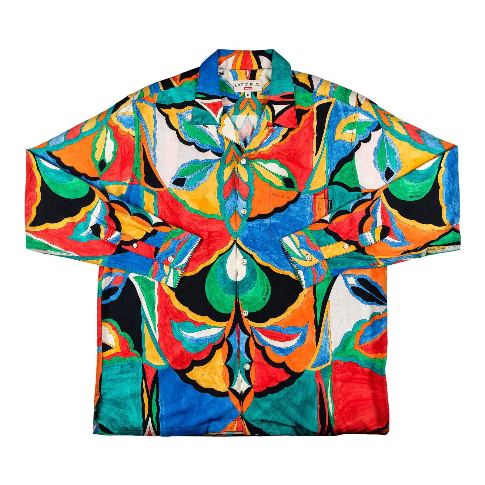 Supreme Emilio Pucci x Long-Sleeve Shirt