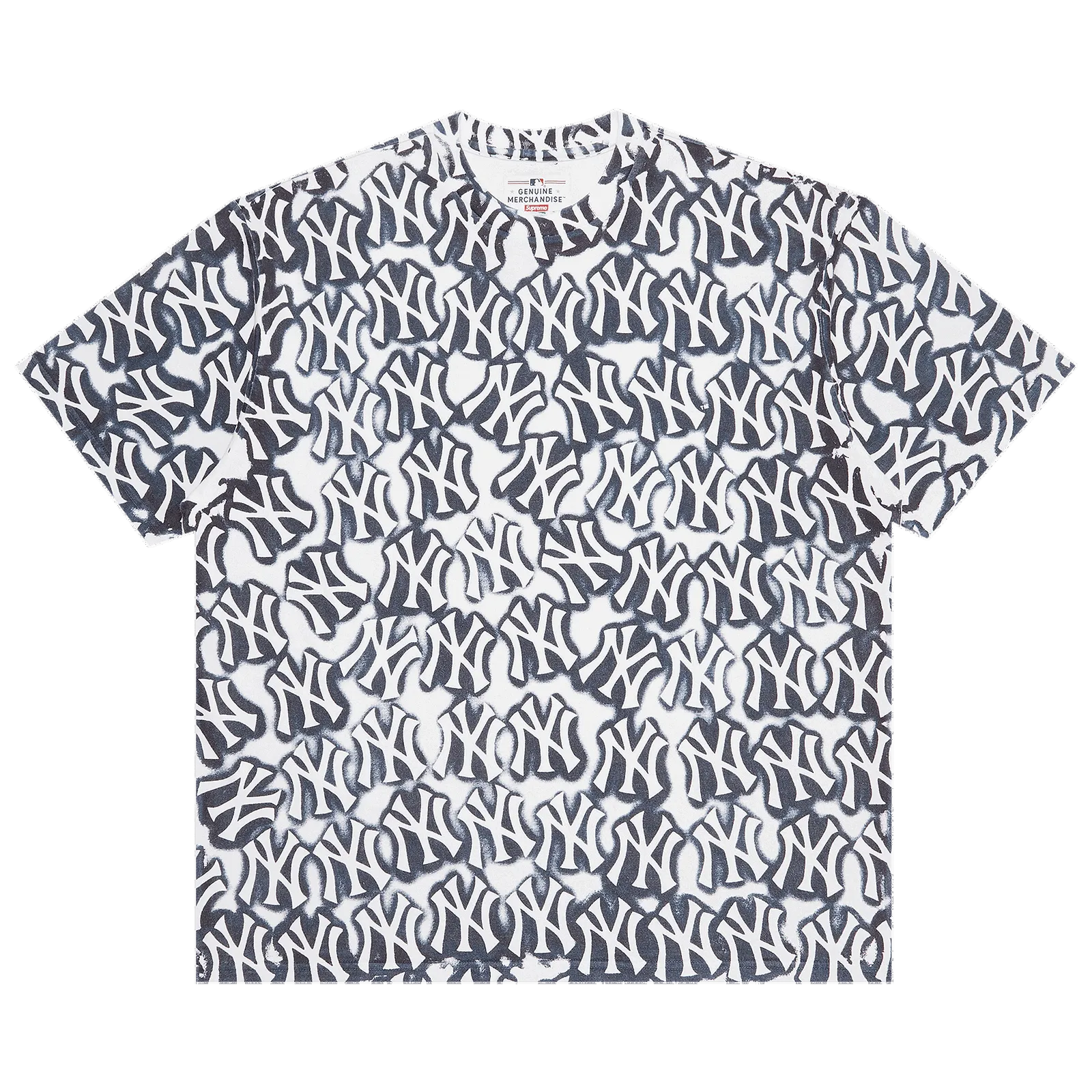 Supreme New York Yankees x Airbrush Short-Sleeve Top