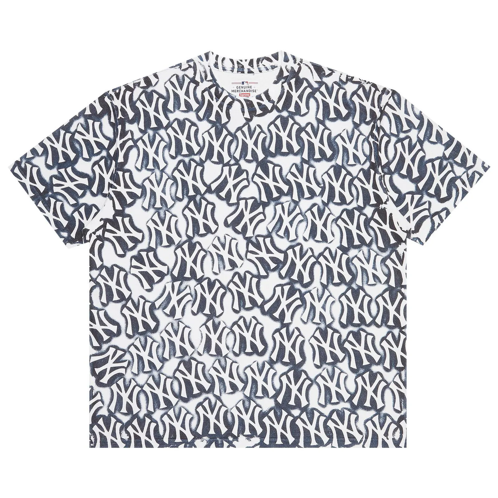 Supreme New York Yankees x Airbrush Short-Sleeve Top