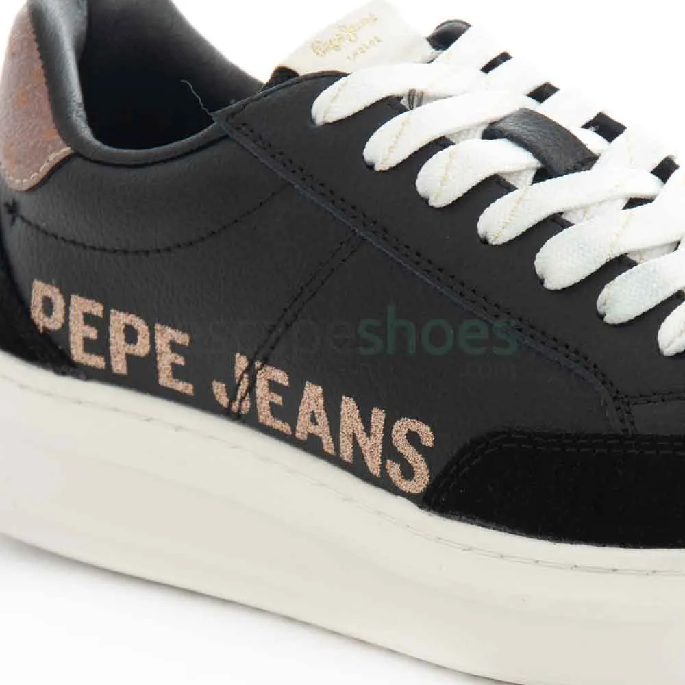 Tenis PEPE JEANS Abbey Willy Black PLS31196 999