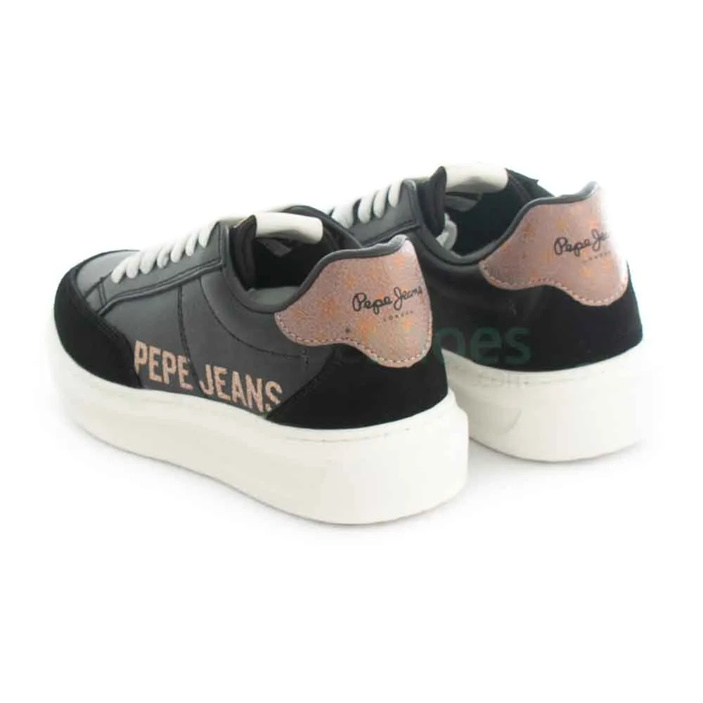 Tenis PEPE JEANS Abbey Willy Black PLS31196 999