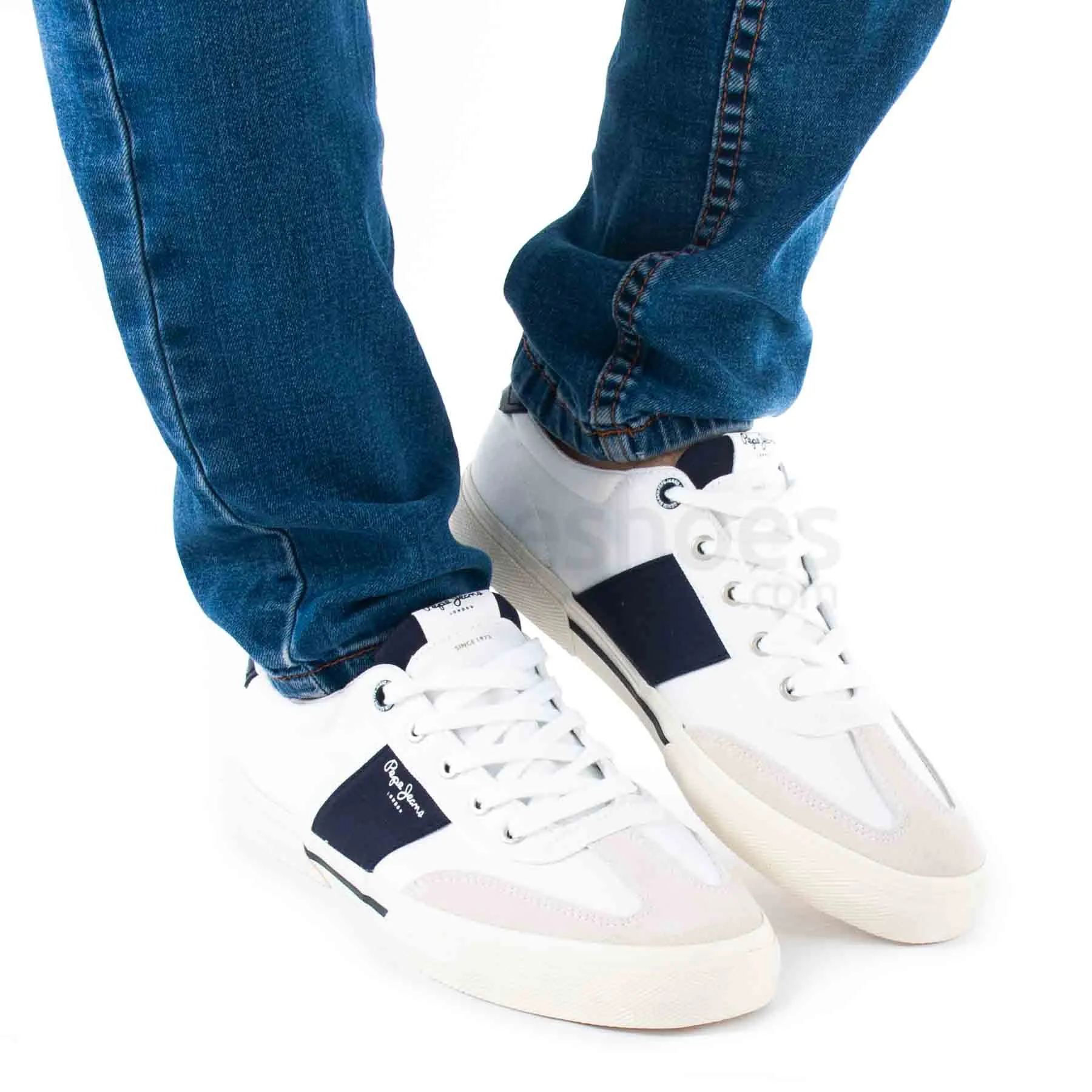 Tenis PEPE JEANS Kenton Strap White PMS31042 800