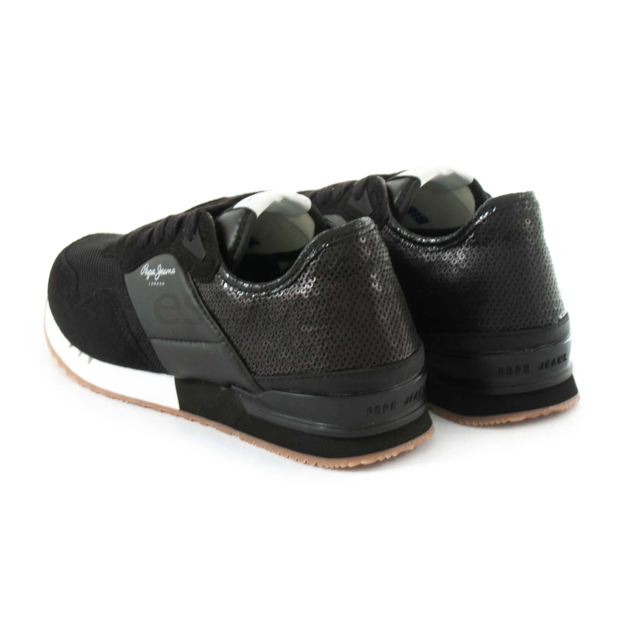 Tenis PEPE JEANS London W Troy Black PLS31466 999