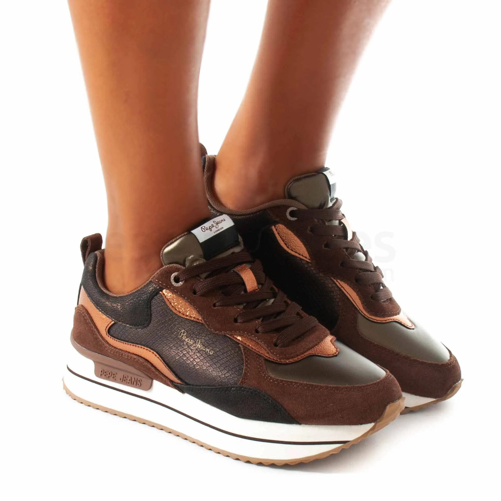 Tenis PEPE JEANS Rusper Nas Bronze PLS31513 864