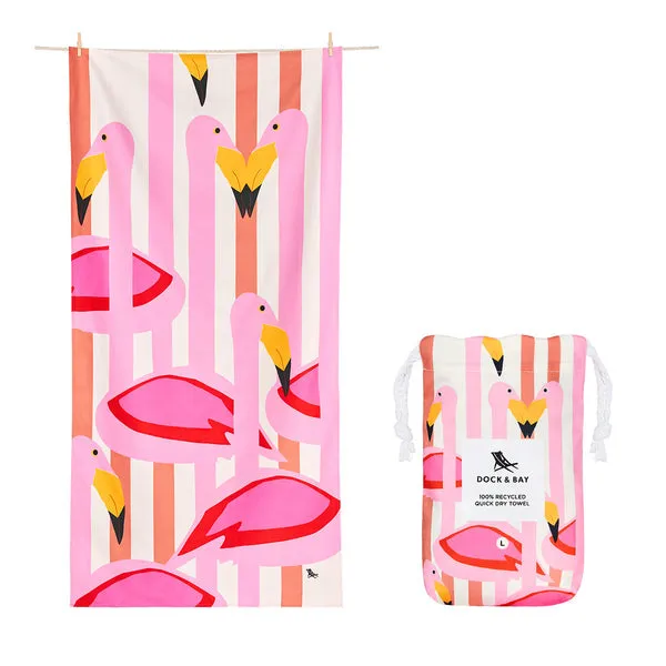 Toalla Kids Flamingos · L