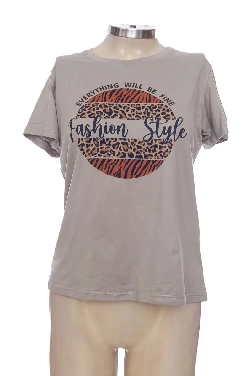 Top / Camiseta color Gris - Glam Company