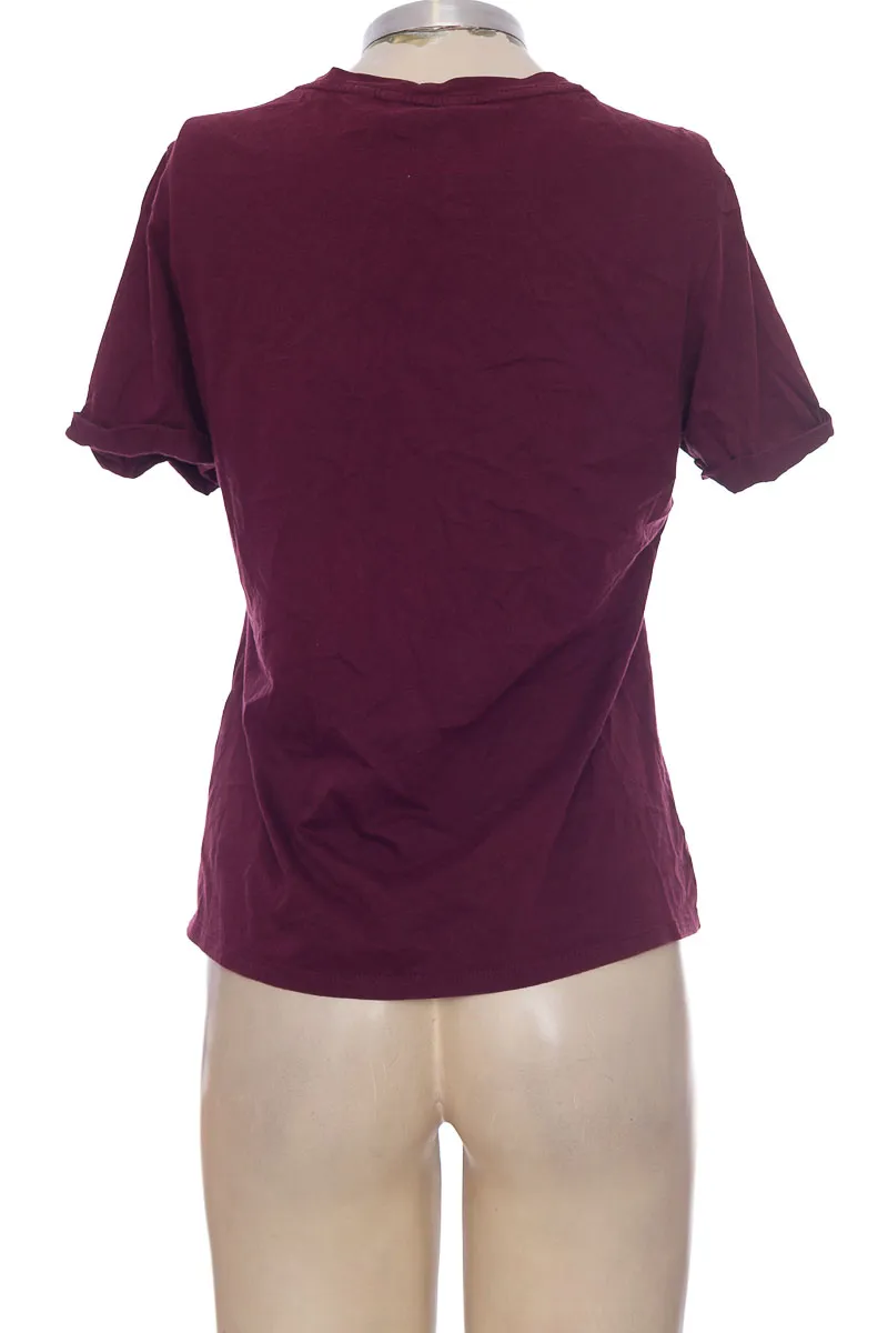 Top / Camiseta color Morado - NAF NAF