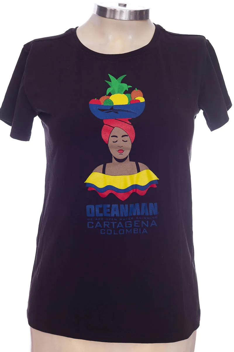 Top / Camiseta color Negro - Oceanman