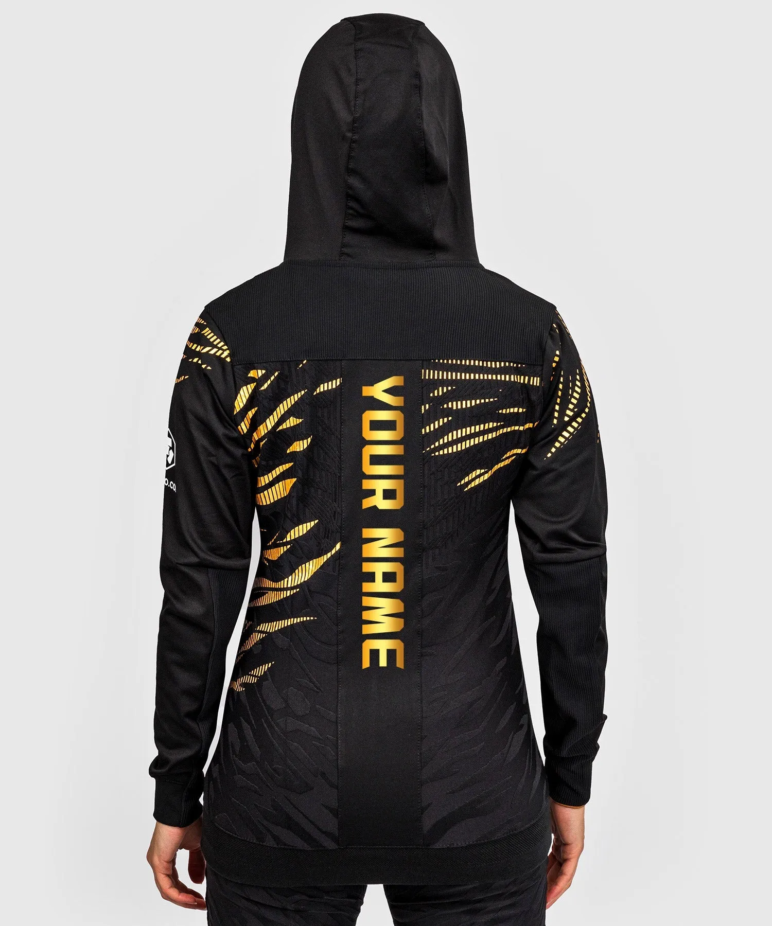 UFC Fusion by Venum Personalizados Authentic Fight Night Sudadera con Capucha para Mujer - Campeón