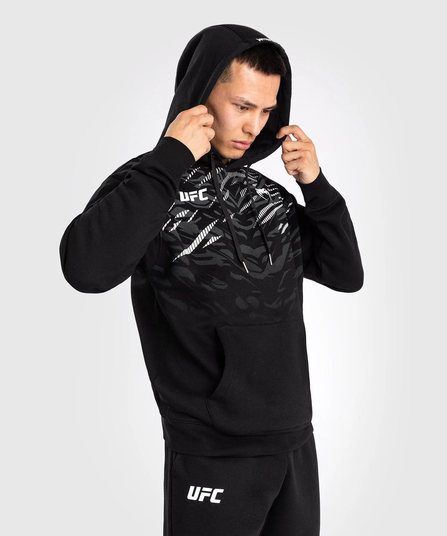 UFC Fusion by Venum Replica Sudadera con Capucha para Hombre - Negro