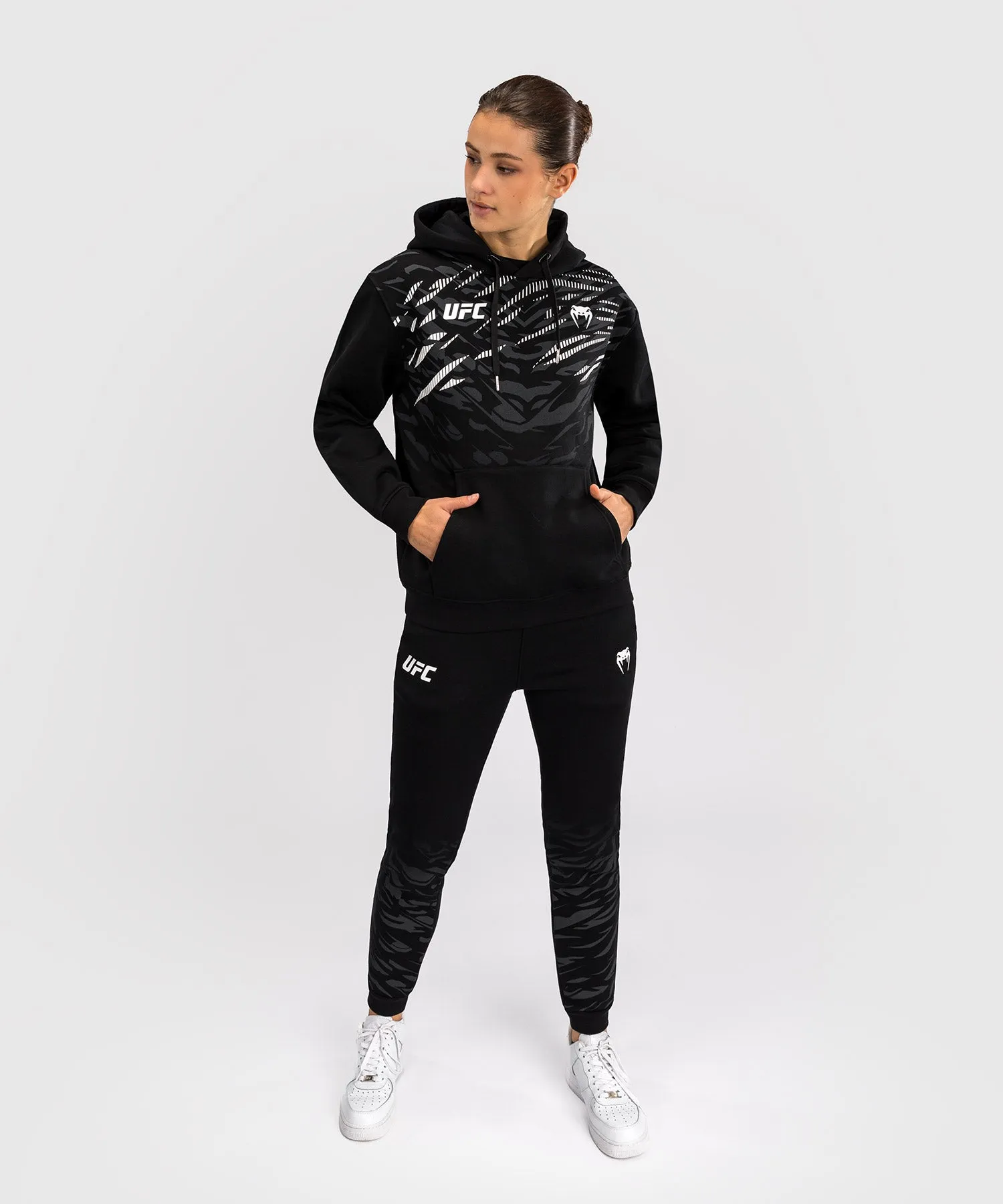 UFC Fusion by Venum Replica Sudadera con Capucha para Mujer - Negro