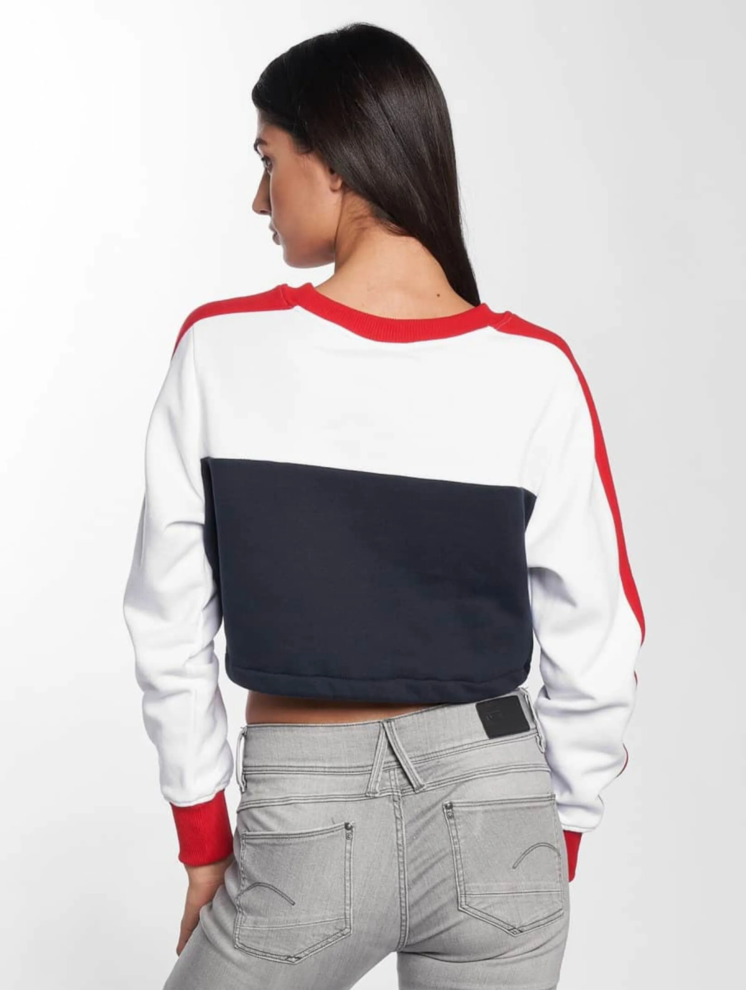 Urban Classics 3-Tone Stripe Cropped