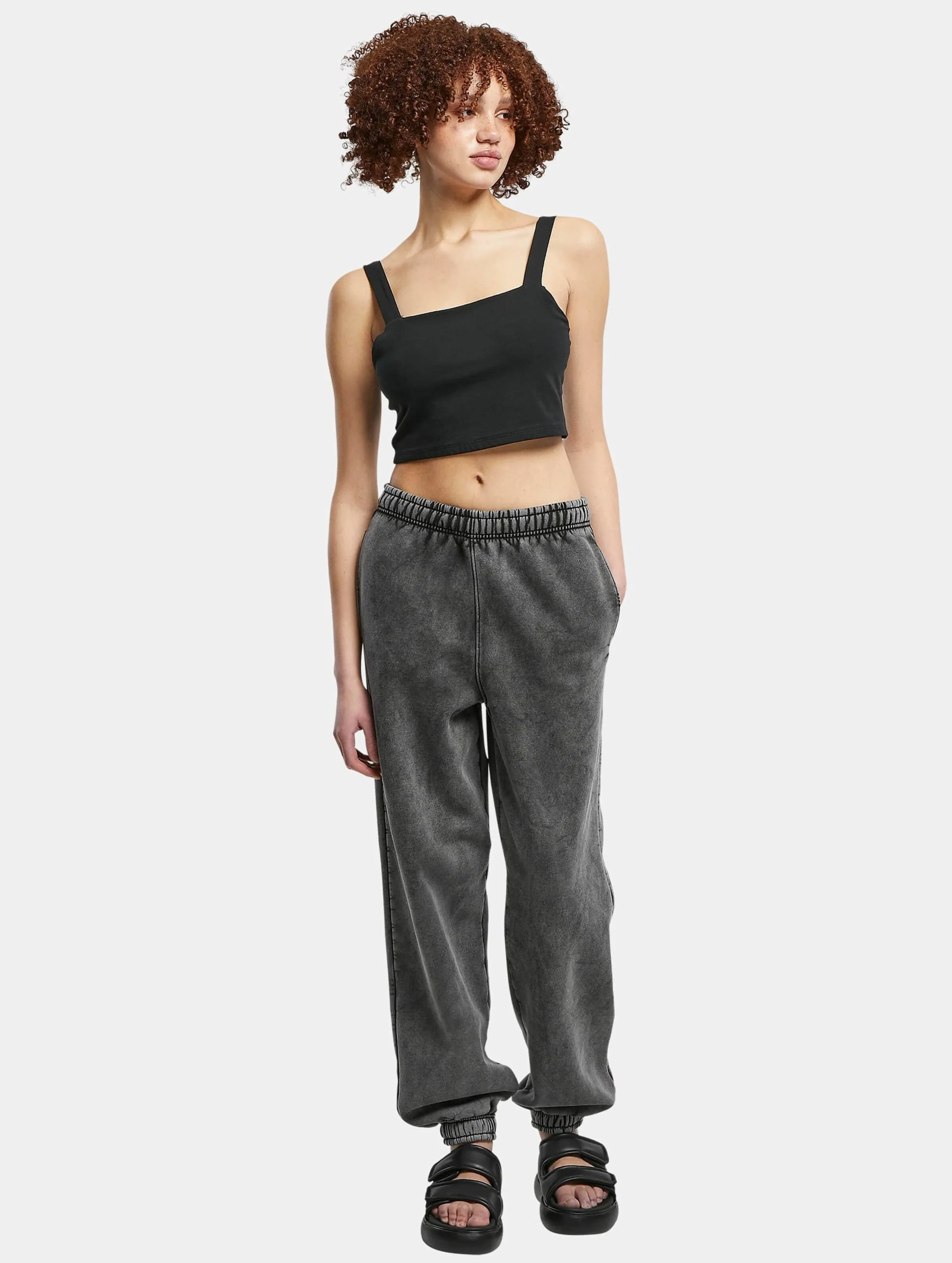 Urban Classics High Waist Stone Washed