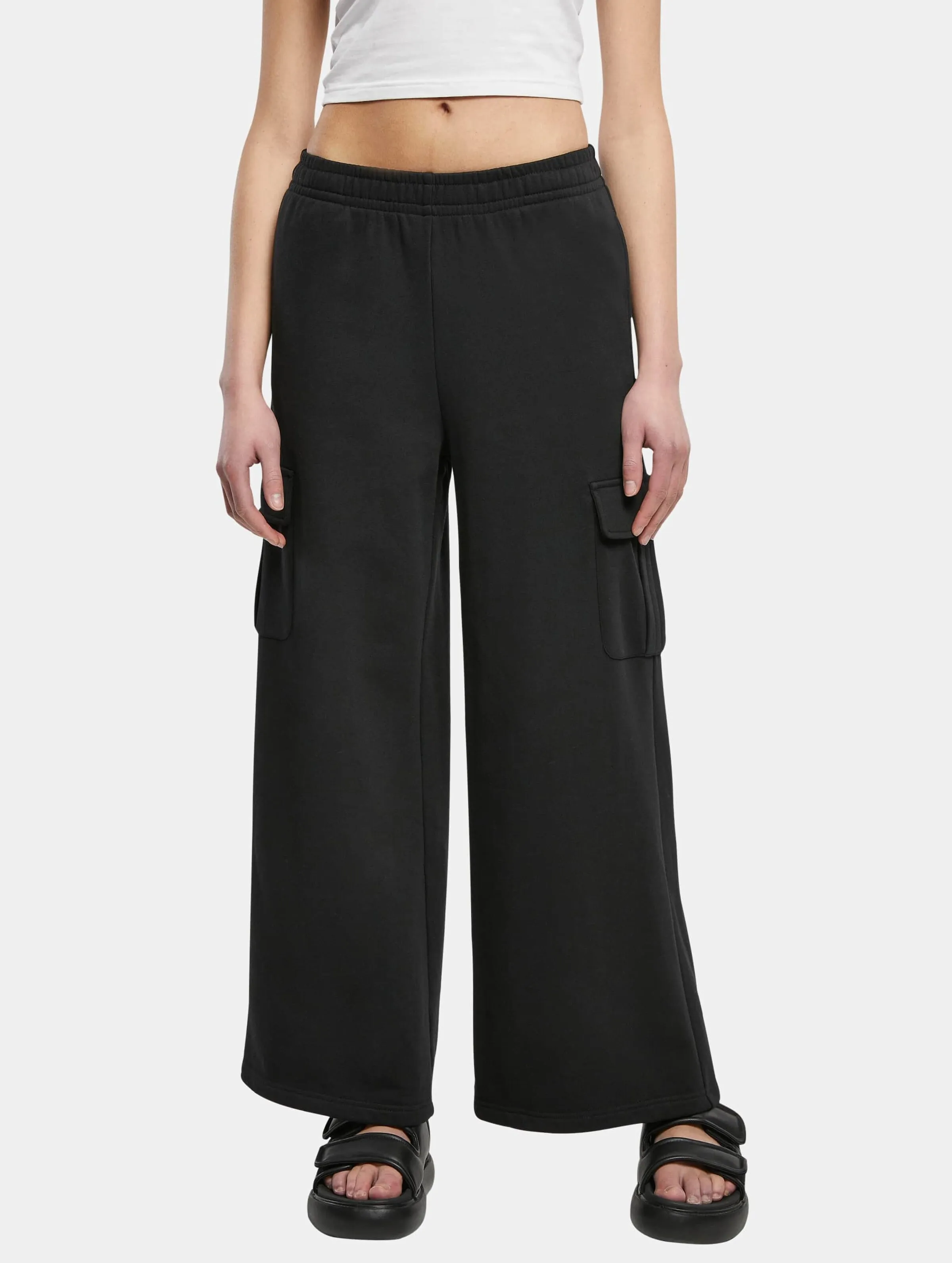 Urban Classics Highwaist Wide Leg Terry