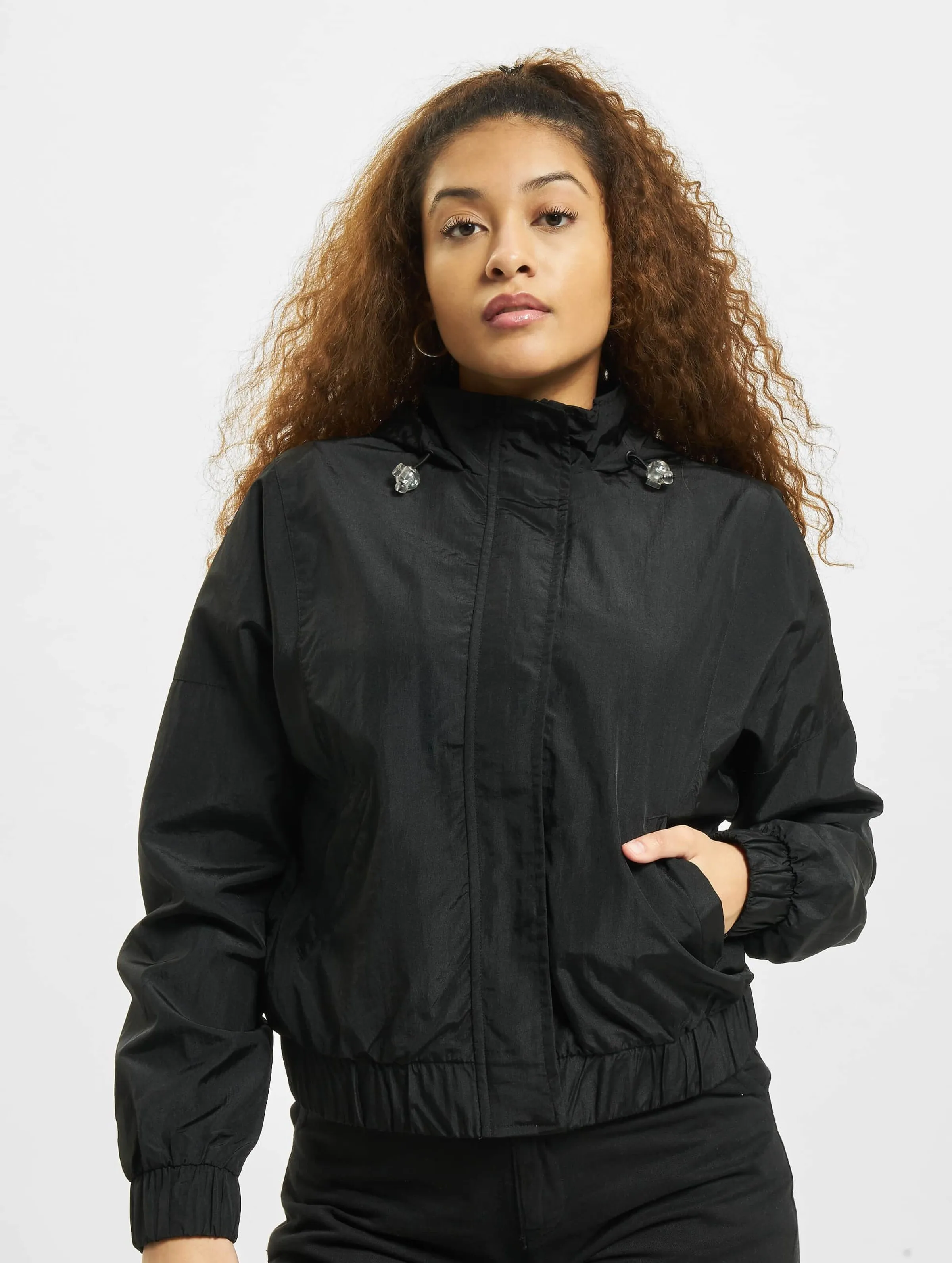 Urban Classics Oversized Shiny Crinkle Nylon