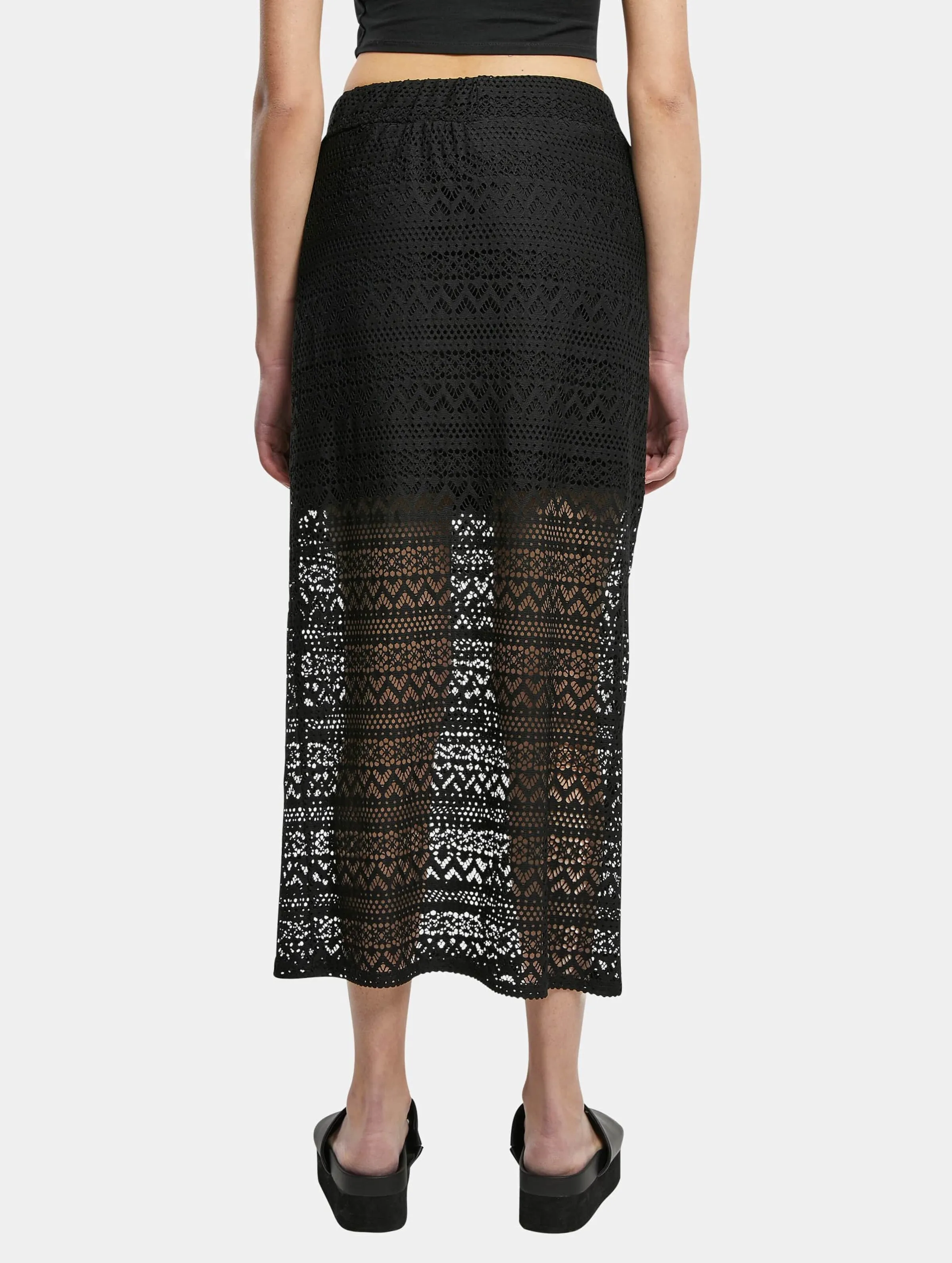 Urban Classics Stretch Crochet Lace