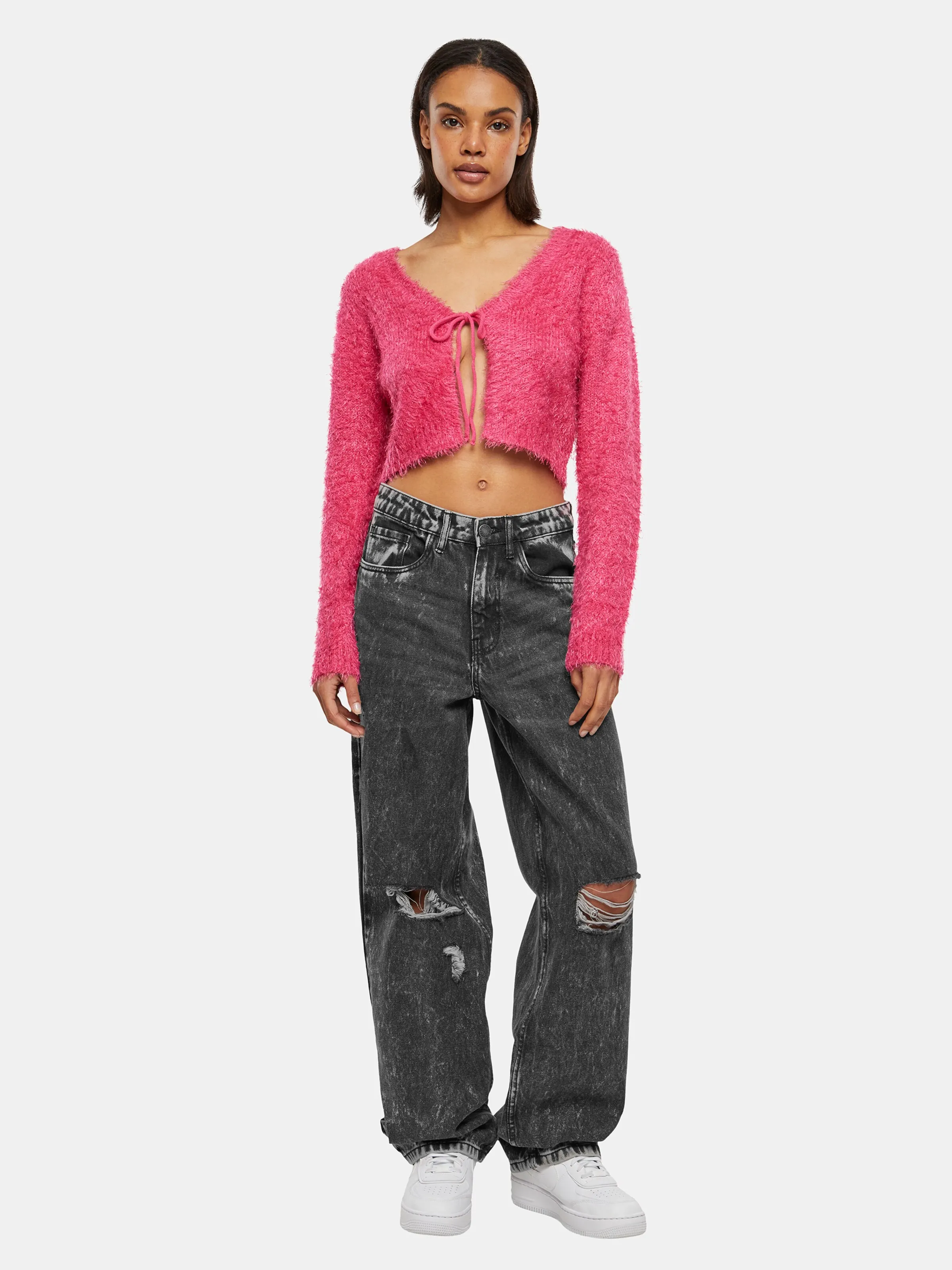 Urban Classics Tied Cropped Feather