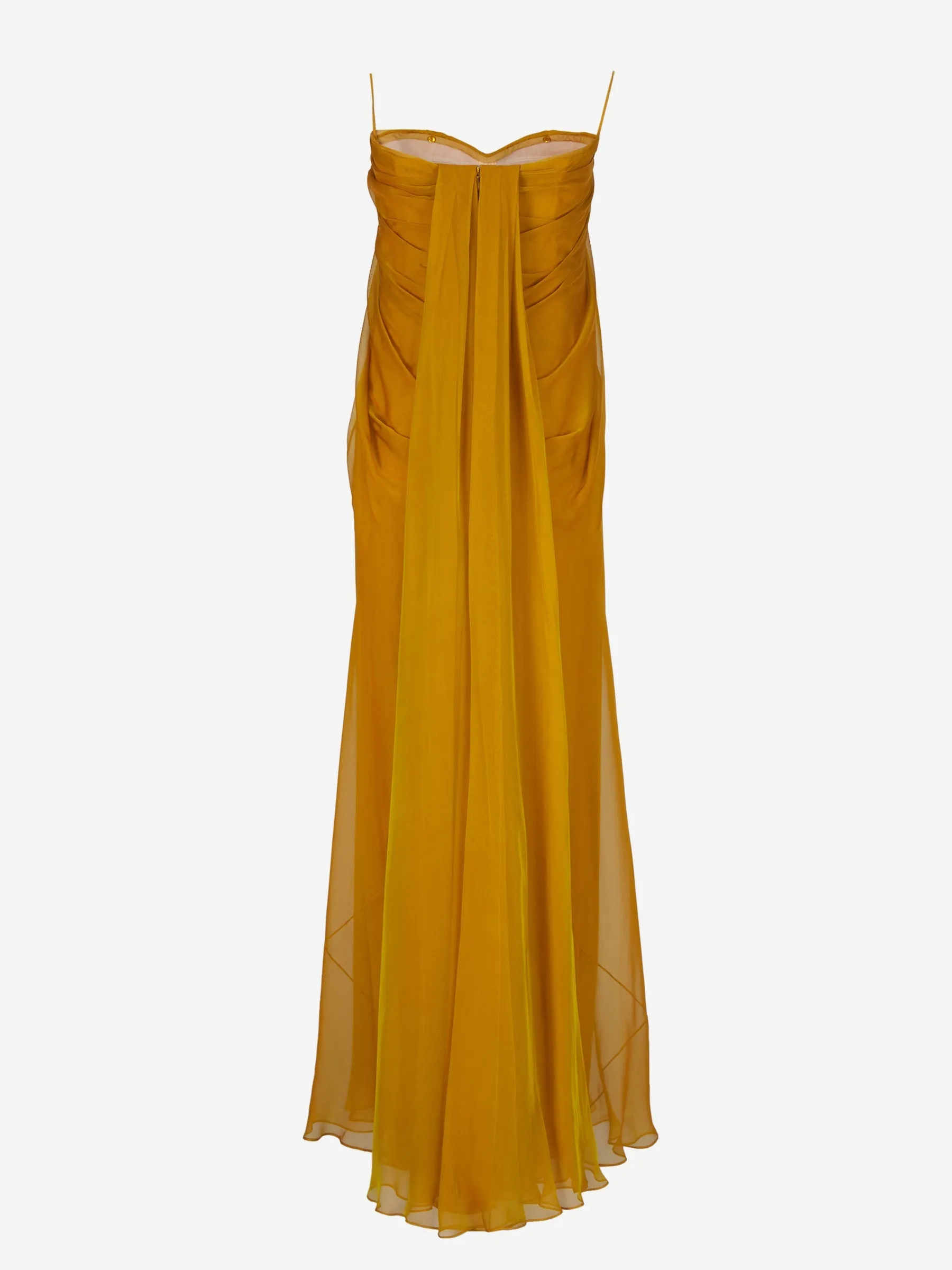 Vestido Seda Maxi