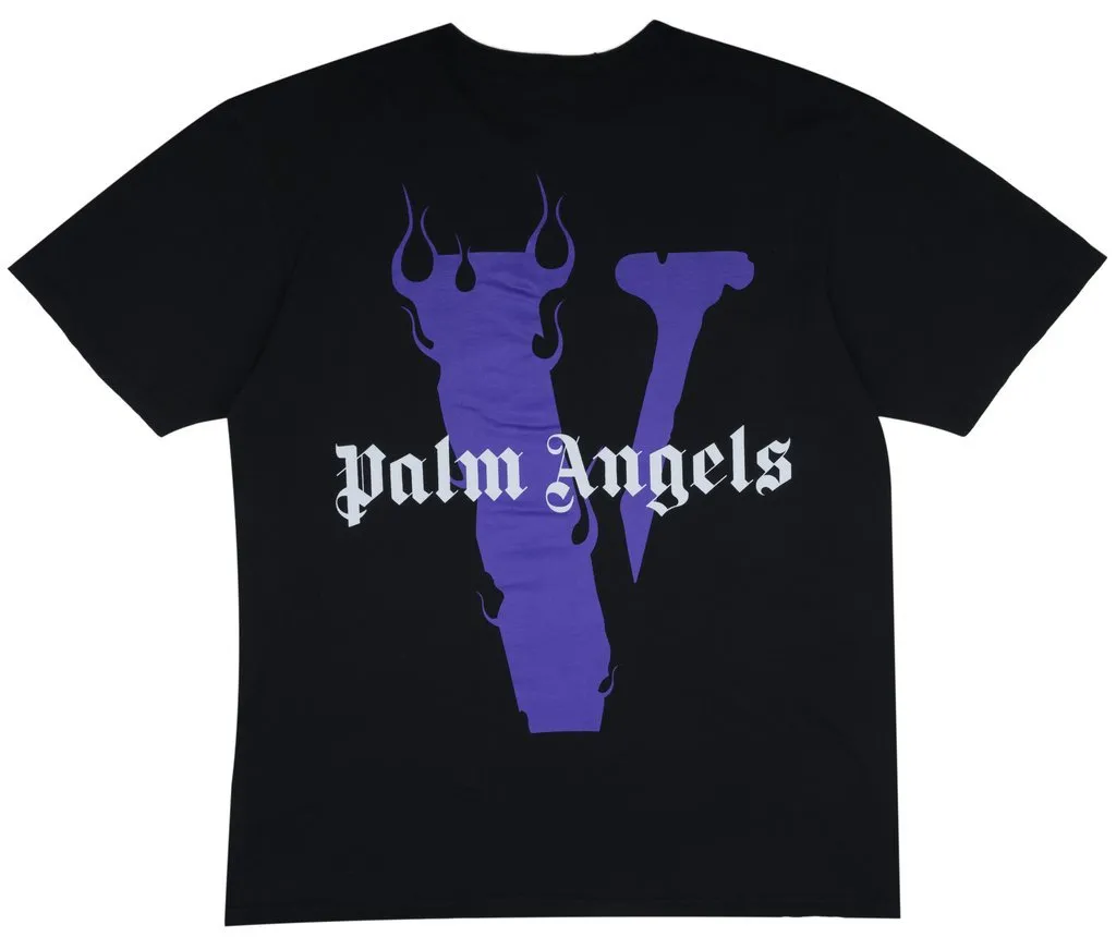 Vlone x Palm Angels T-shirt Black/Purple