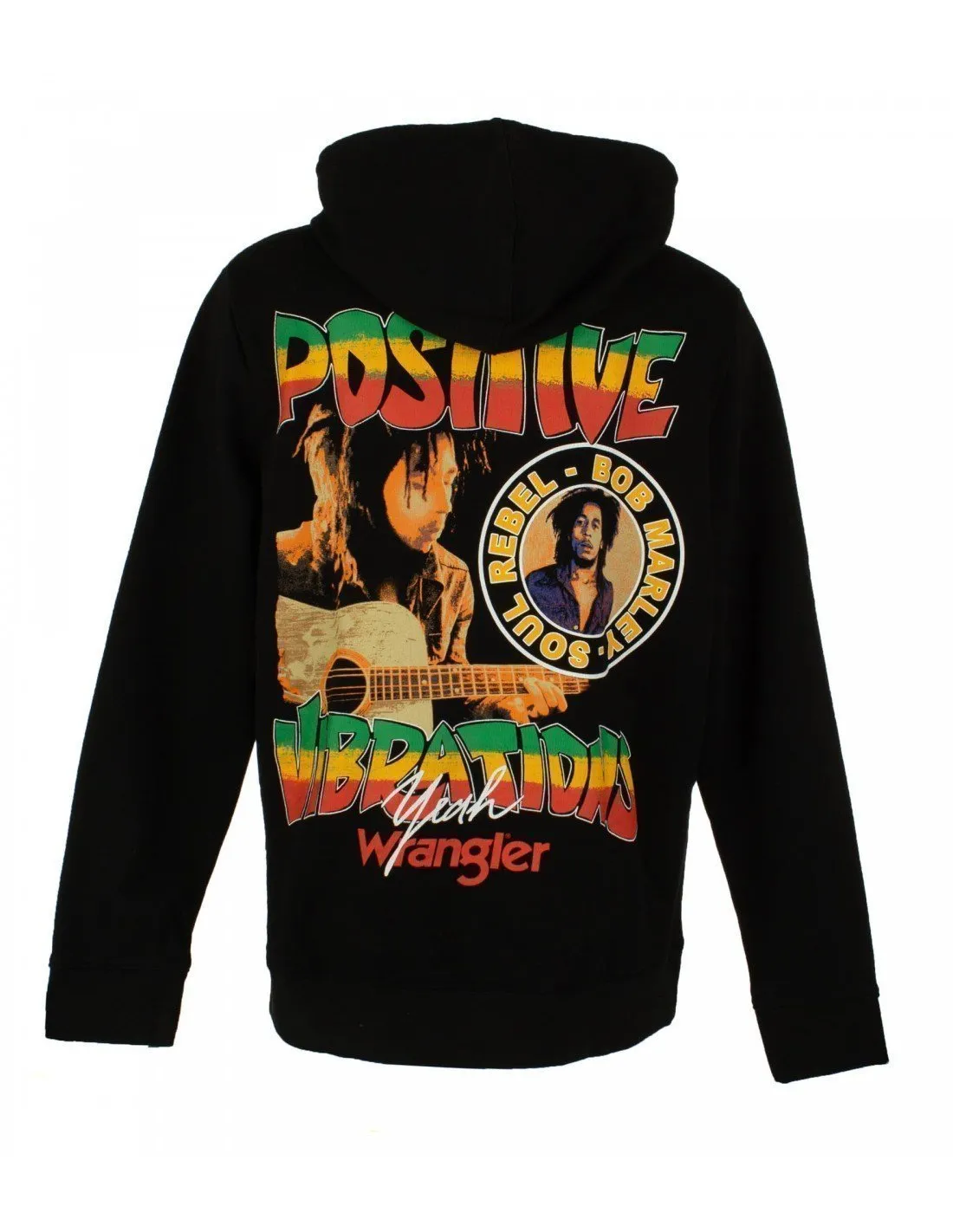 WRANGLER - Sudadera negra Vibrations Hombre