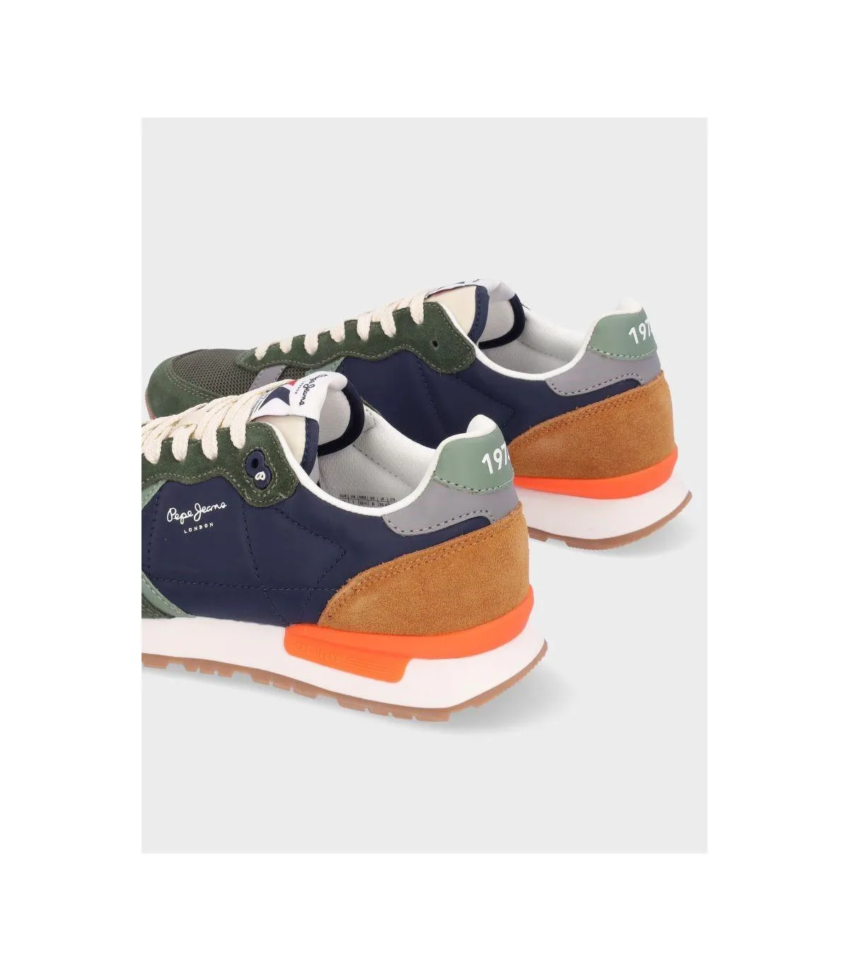 ZAPATILLA PEPE JEANS BRIT MIX KHAKI GREEN