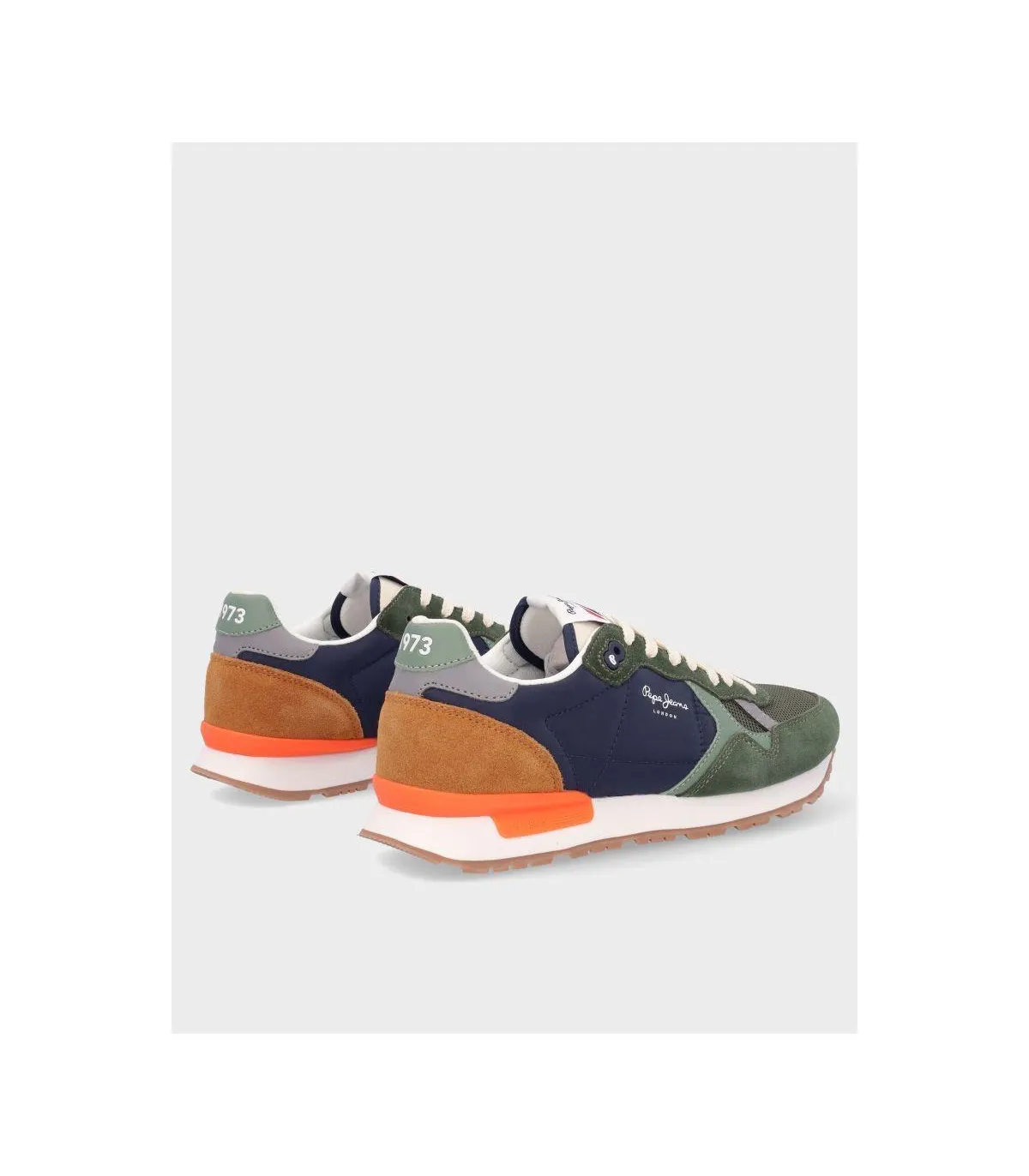 ZAPATILLA PEPE JEANS BRIT MIX KHAKI GREEN