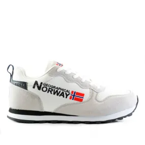 Zapatillas deportivas NORWAY blancas con cordones