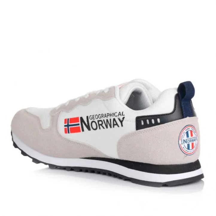 Zapatillas deportivas NORWAY blancas con cordones