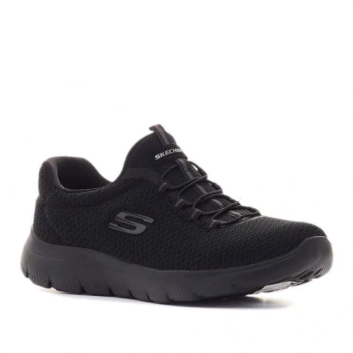 Zapatillas deportivas Skechers summits negras totalmente