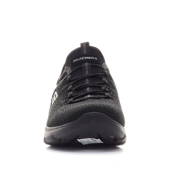 Zapatillas deportivas Skechers summits negras totalmente