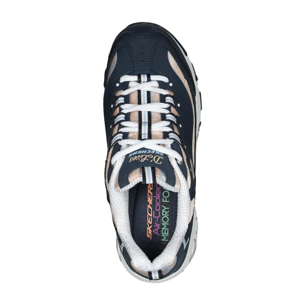 Zapatillas para Mujer Skechers 149793NVMT D´lites Azul