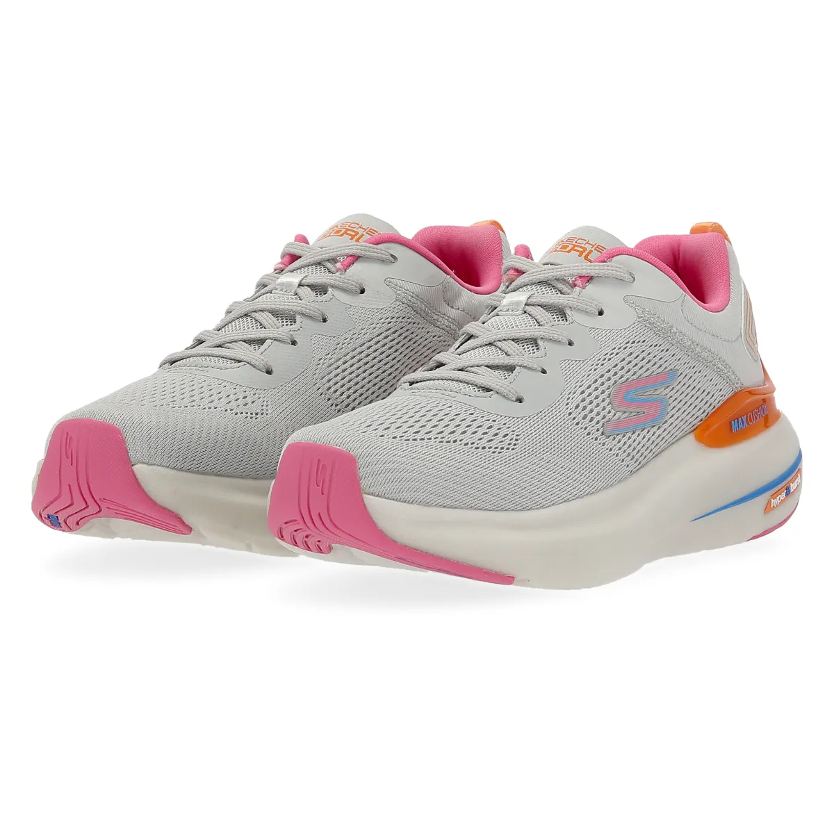 Zapatillas Running Skechers Max Cushioning Hyper Burst Mujer Mesh