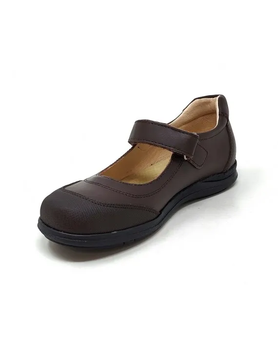 ZAPATO COLEGIAL NIÑA PIEL CARLETA E-5715