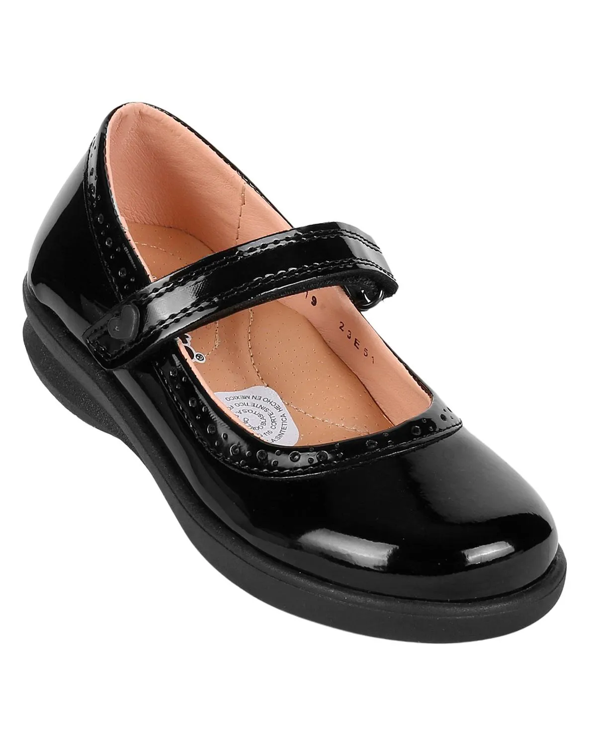 Zapato Nia Escolar Negro Blasito 10603800