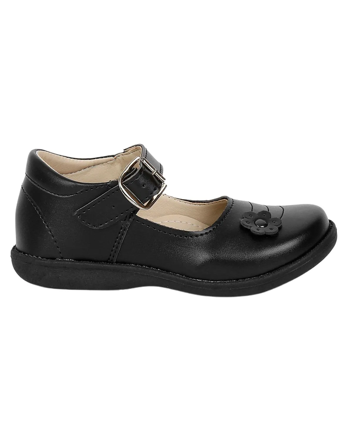 Zapato Nia Escolar Piso Negro Krsh 19202402